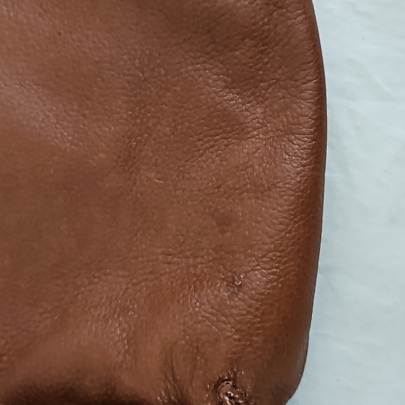 HOBO Sarah Brown Leather Tassel Cossbody Bag - Picture 4 of 10